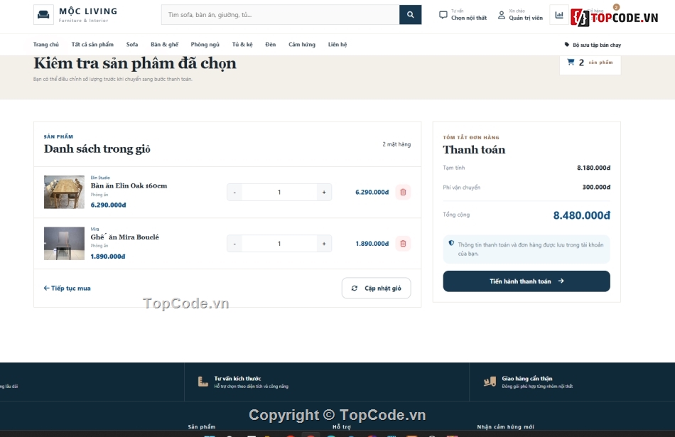 nội thất,bán đồ nội thất,Web bán nội thất
